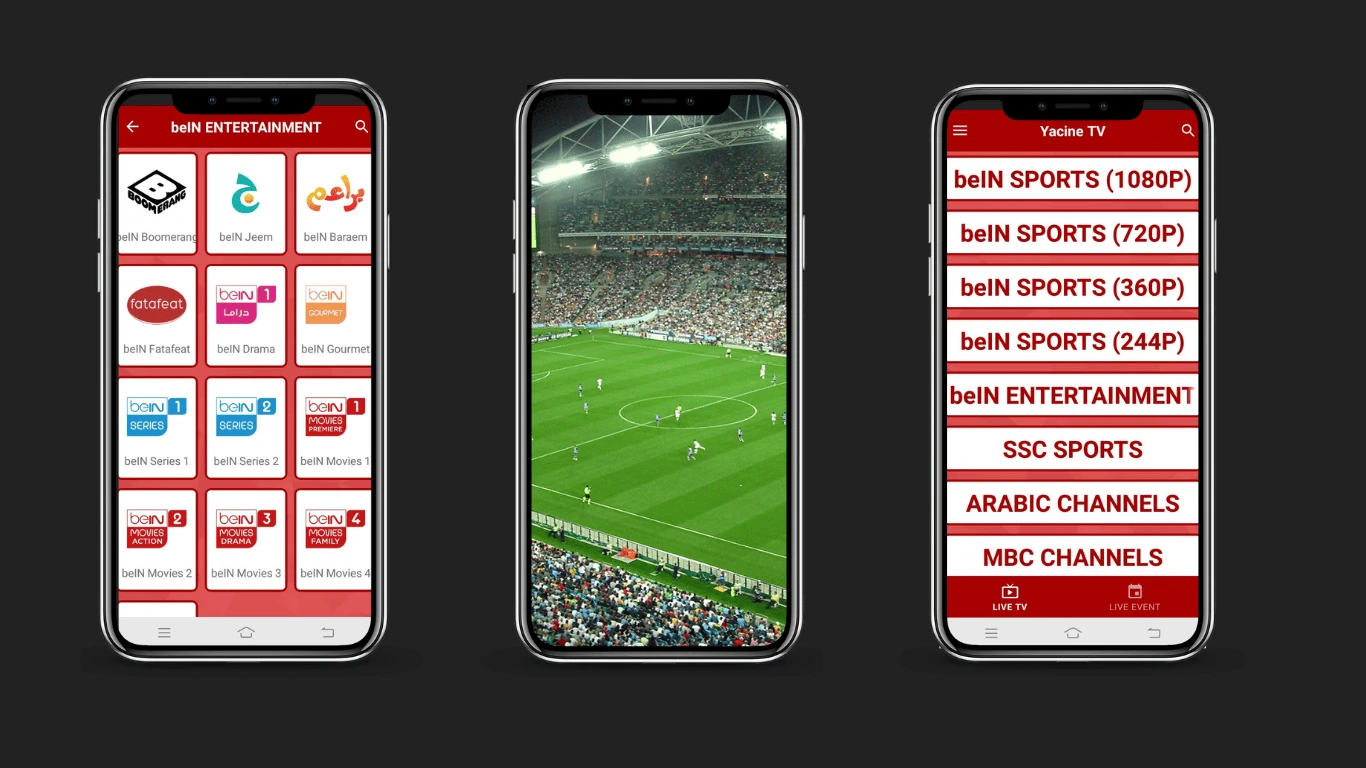 Download Yacine TV v3 Old Version 1 The old version of Yacine TV APK